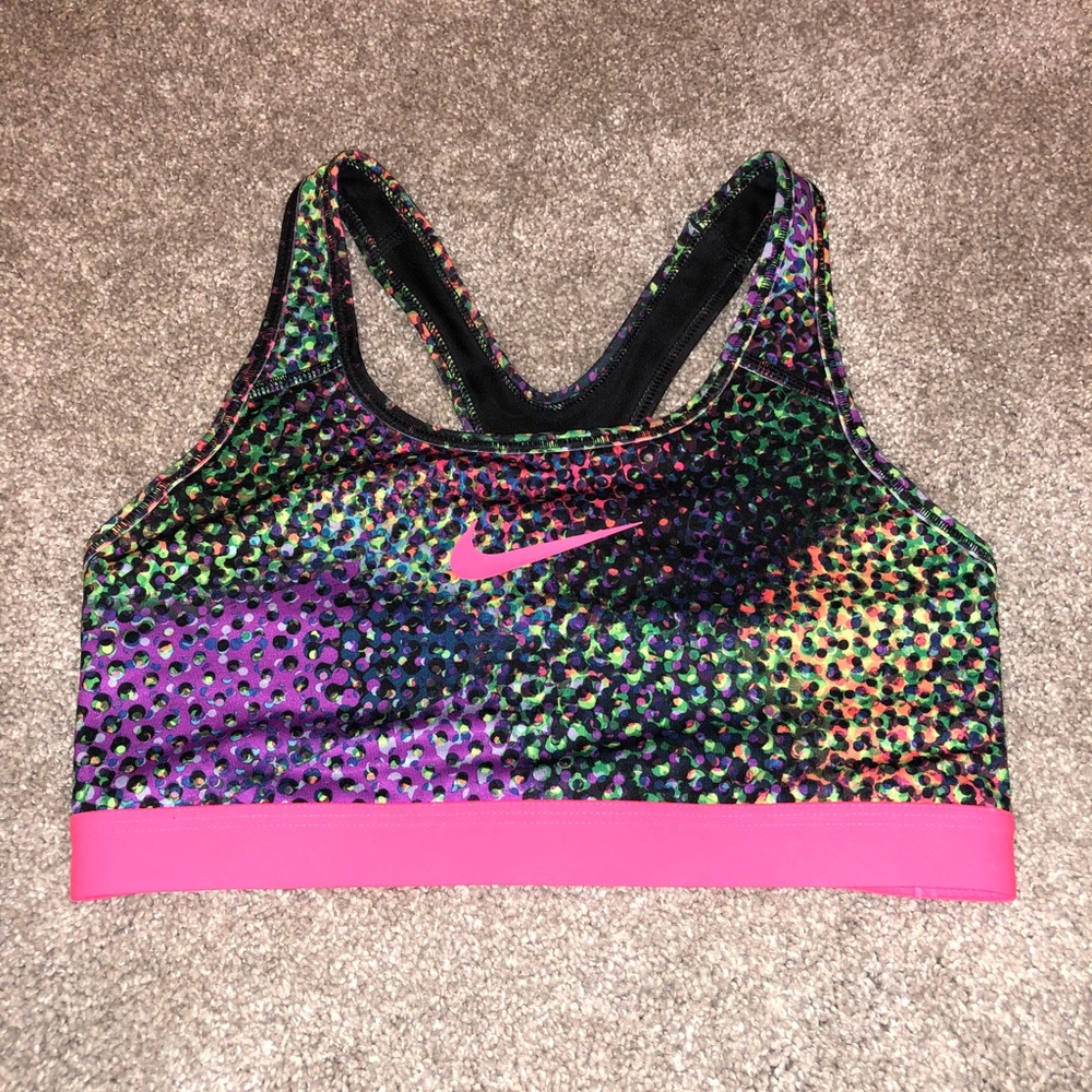 Nike Sports Bra (Like New!) Multi-colored